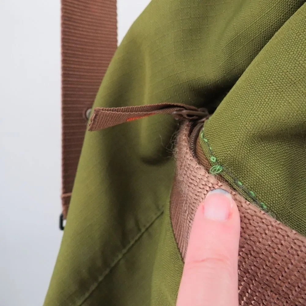 Parcel Unisex Mens Womens Large Hunter Green Convertible Duffel Backpack
